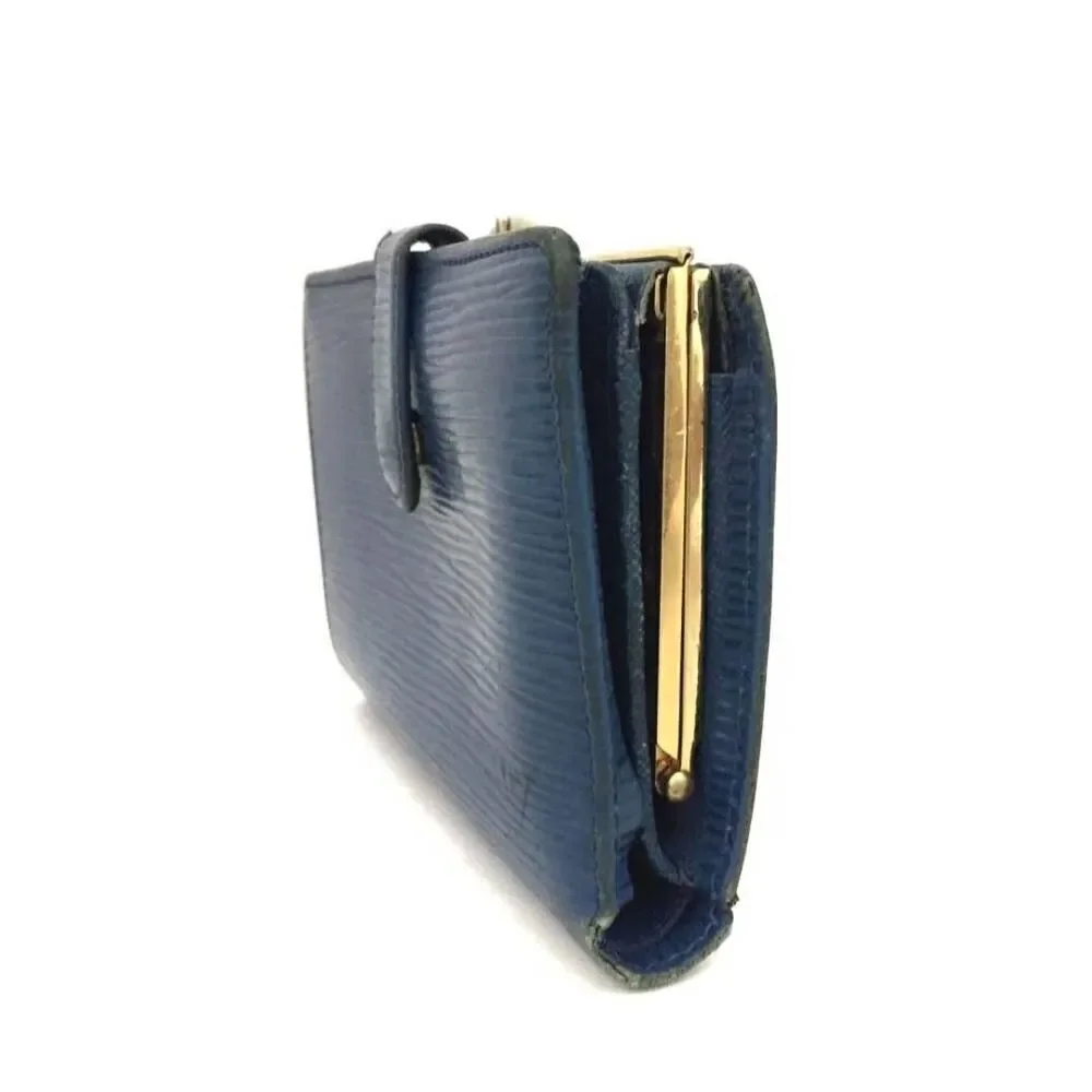 Authentic Louis Vuitton Epi Porte Viennois Leather Bifold Wallet /1K0180